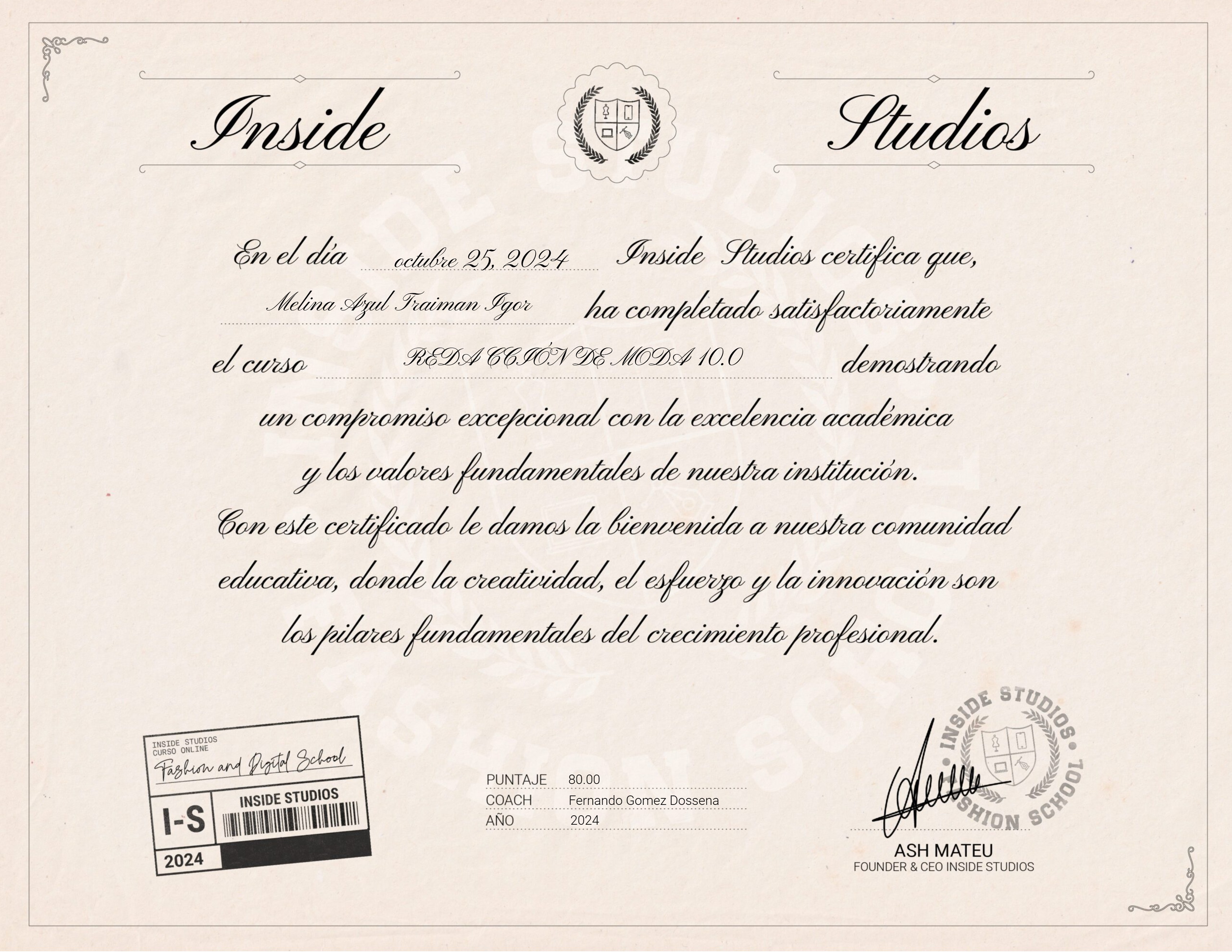 REDACCIÓN DE MODA 10.0